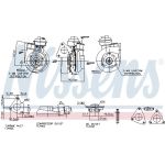 NISSENS Turbolader 93229