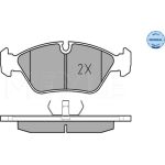 Bremsbelagsatz Bmw S. E28 81-87/E30 M3 86-92 025 206 2919 Bremsbelagsatz Bmw S. E28 81-87/E30 M3 86-92 025 206 2919