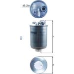 MAHLE Kraftstofffilter KL 410D MAHLE Kraftstofffilter KL 410D