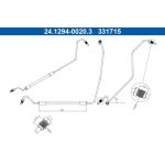 ATE Bremsschlauch 24.1294-0020.3 ATE Bremsschlauch 24.1294-0020.3