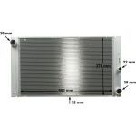 Kühler, Motorkühlung CR 1093 000P