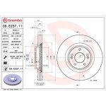 Bremsscheibe VA 09.E237.11 Bremsscheibe VA 09.E237.11