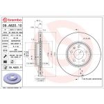 12 481 046 Bremsscheibe VA 09.A820.11