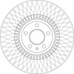 Bremsscheibe Vw S. A6/A7 10 DF6216