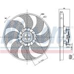 Nissens Kühlerlüfter PKW 85779 Nissens Kühlerlüfter PKW 85779