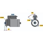 Bosch Starter 0 986 016 031 Bosch Starter 0 986 016 031