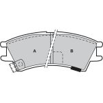 Valeo Bremsbelagsatz 598575 Valeo Bremsbelagsatz 598575