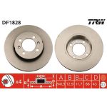 TRW Bremsscheibe DF1828
