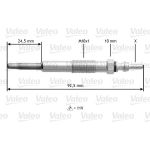 Valeo Glühkerze 345109 Valeo Glühkerze 345109
