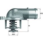 BEHR Thermostat, Kühlmittel TI 212 87D BEHR Thermostat, Kühlmittel TI 212 87D