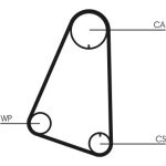 Continental CTAM Timing-Kit CT633WP1 Continental CTAM Timing-Kit CT633WP1