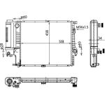 MAHLE Kühler, Motorkühlung CR 251 000S