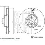 BluePrint BLUE PRINT Bremsscheibe ADBP430024 BluePrint BLUE PRINT Bremsscheibe ADBP430024