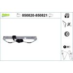 VALEO 850821 Fensterheber VALEO 850821 Fensterheber