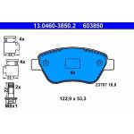 ATE Bremsbelagsatz 13.0460-3850.2 ATE Bremsbelagsatz 13.0460-3850.2