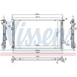 Wasserkühler PKW 606537 Wasserkühler PKW 606537