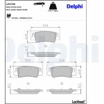 Delphi Bremsbelagsatz LP3738