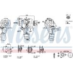 NISSENS Turbolader 93509 NISSENS Turbolader 93509