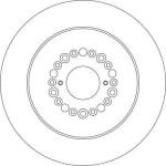 TRW Bremsscheibe DF4289 TRW Bremsscheibe DF4289