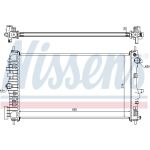 Nissens Wasserkühler PKW 630714 Nissens Wasserkühler PKW 630714