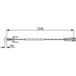 Bosch Handbremsseil 1987482633 Bosch Handbremsseil 1987482633