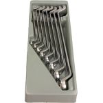 Satz Ringschlüssel 8-Teilig, Modul 1/3 SE-83508 Satz Ringschlüssel 8-Teilig, Modul 1/3 SE-83508