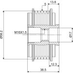 Generatorfreilauf 588037 Generatorfreilauf 588037