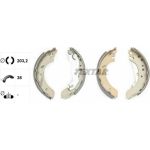 Bremsbacken Ford Fiesta 96-/Ecsort Mit Abs 91051500 Bremsbacken Ford Fiesta 96-/Ecsort Mit Abs 91051500