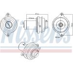 NISSENS Agr-Ventil 98411 NISSENS Agr-Ventil 98411