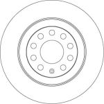 Bremsscheibe Vw T. A6 2.0-4.2 DF4434