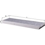 MAHLE Filter, Innenraumluft LAK 70