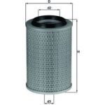 LX 496 MAHLE Luftfilter LX 496 - l LX 496 MAHLE Luftfilter LX 496 - l