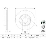 Bremsscheibe VA 0 986 478 513 Bremsscheibe VA 0 986 478 513
