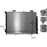 MAHLE Kühler, Motorkühlung CR 634 000S MAHLE Kühler, Motorkühlung CR 634 000S