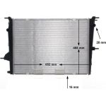 MAHLE Kühler, Motorkühlung CR 1197 000S MAHLE Kühler, Motorkühlung CR 1197 000S
