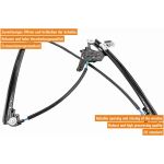 VAICO V10-3061 Fensterheber vorne rechts, elektrisch, mit Komfortfunktion, ohne Motor, mit Trägerplatte VAICO V10-3061 Fensterheber vorne rechts, elektrisch, mit Komfortfunktion, ohne Motor, mit Trägerplatte