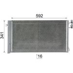 MAHLE Kondensator, Klimaanlage AC 414 000P MAHLE Kondensator, Klimaanlage AC 414 000P