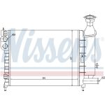 Nissens Wasserkühler PKW 61372 Nissens Wasserkühler PKW 61372