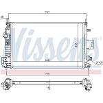 Nissens Wasserkühler PKW 640302