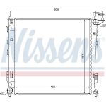 Nissens Wasserkühler PKW 67517 Nissens Wasserkühler PKW 67517