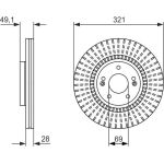 Bremsscheibe 0 986 479 786 Bremsscheibe 0 986 479 786