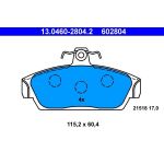 ATE Bremsbelagsatz 13.0460-2804.2 ATE Bremsbelagsatz 13.0460-2804.2
