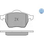 Bremsbelagsatz Vw S. A100/A6 90- Mit Sensor 025 206 7619/W Bremsbelagsatz Vw S. A100/A6 90- Mit Sensor 025 206 7619/W