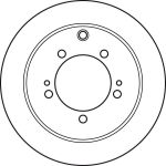 84 482 021 Bremsscheibe HA DF4913 84 482 021 Bremsscheibe HA DF4913