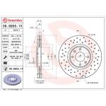 Bremsscheibe VA Xtra 09.9935.1X Bremsscheibe VA Xtra 09.9935.1X