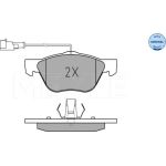 Bremsbelagsatz Fiat P. Bravo/Marea/Multipla 96-10 Mit Sensor 025 216 3619/W Bremsbelagsatz Fiat P. Bravo/Marea/Multipla 96-10 Mit Sensor 025 216 3619/W