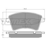 TOMEX brakes Bremsbelagsatz, Scheibenbremse TX 15-84 TOMEX brakes Bremsbelagsatz, Scheibenbremse TX 15-84