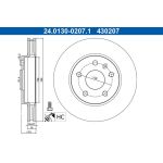 Bremsscheibe Opel P. Insignia 1.4-2.0 Cdti 08 24.0130-0207.1 Bremsscheibe Opel P. Insignia 1.4-2.0 Cdti 08 24.0130-0207.1