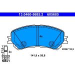 ATE Bremsbelagsatz 13.0460-5685.2 ATE Bremsbelagsatz 13.0460-5685.2