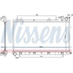 Nissens Wasserkühler PKW 64122 Nissens Wasserkühler PKW 64122